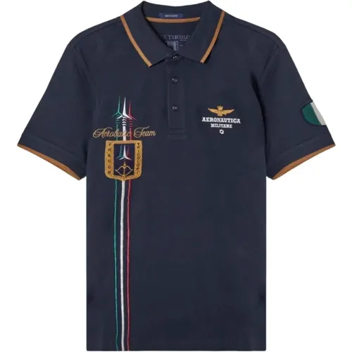 Polo Shirts, male, , Size: 4XL Polo Shirts - aeronautica militare - Modalova