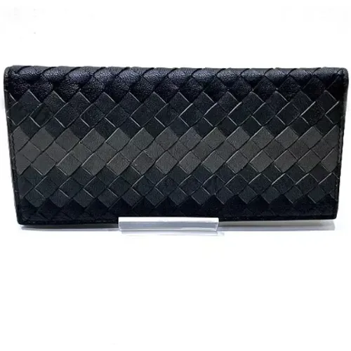 Pre-owned Wallets, male, , Size: ONE SIZE Pre-owned Leather wallets - Bottega Veneta Vintage - Modalova