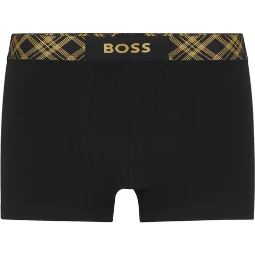 Herren Baumwoll-Boxer und Socken Geschenkset mit glänzenden Details , Herren, Größe: XL - Hugo Boss - Modalova