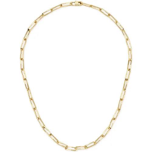 Necklaces, female, , Size: ONE SIZE Ybb745654002 Link to Love necklace in 18kt gold - Gucci - Modalova