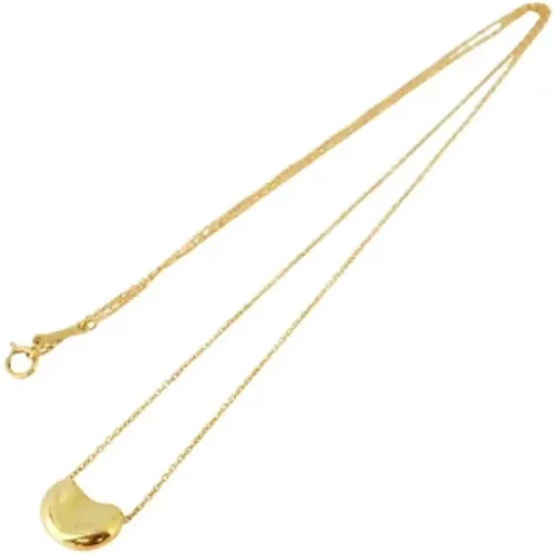 Pre-owned Jewellery, female, , Size: ONE SIZE Pre-owned Gold necklaces - Tiffany & Co. Pre-owned - Modalova