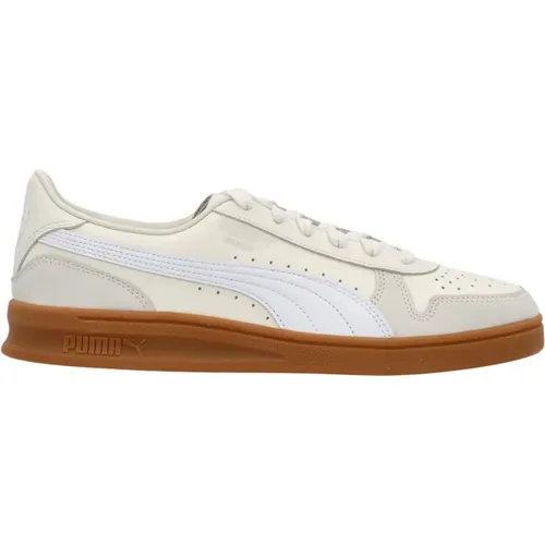 Sneakers, male, , Size: 11 US Retro Indoor Trainers Ivory White - Puma - Modalova