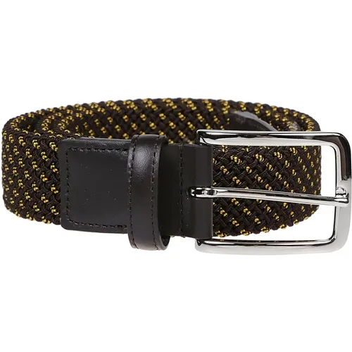 Belts, male, , Size: 110 CM Elastic Tape Belt - Hogan - Modalova