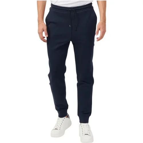 Blaue Jogginghose Slim Fit , Herren, Größe: S - K-way - Modalova