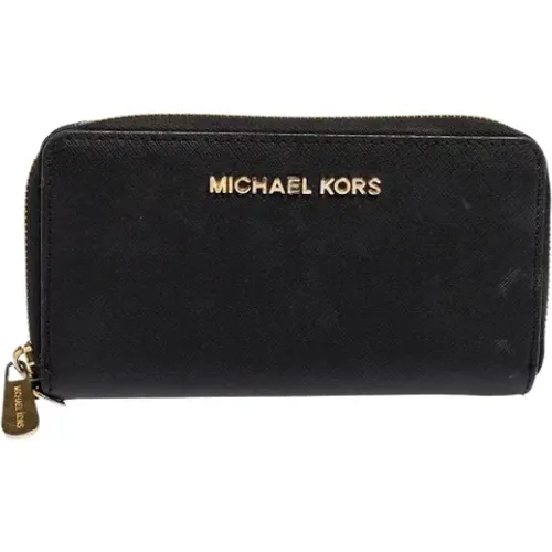 Pre-owned Wallets, female, , Size: ONE SIZE Pre-owned Leather wallets - Michael Kors Pre-owned - Modalova