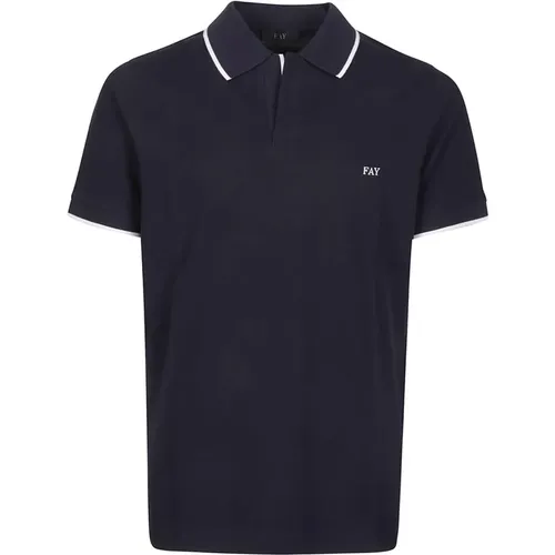 Stretch Polo Shirt für Männer Fay - Fay - Modalova