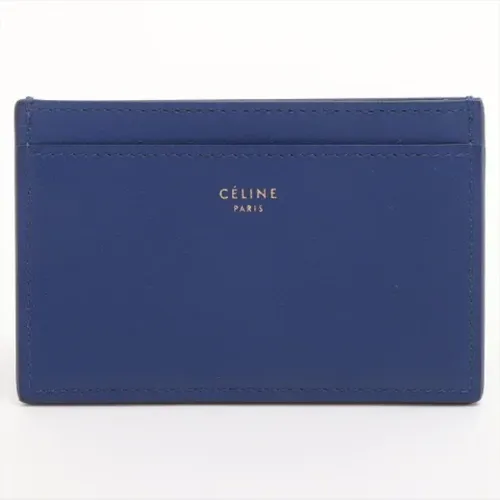 Pre-owned Wallets, female, , Size: ONE SIZE Pre-owned Leather wallets - Celine Vintage - Modalova