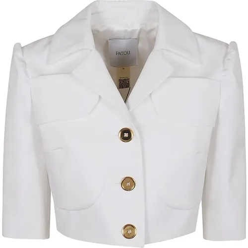 Cotton Jacket , female, Sizes: S - Patou - Modalova