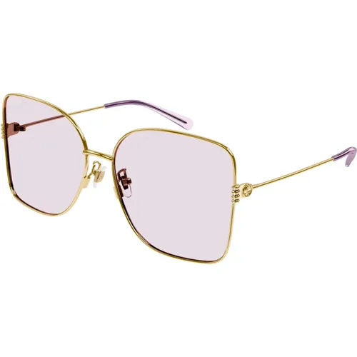 Stilvolle Sonnenbrille für Damen , Damen, Größe: 62 MM - Gucci - Modalova