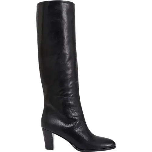 Leather Knee Boots , female, Sizes: 5 UK, 7 UK - Giuliva Heritage - Modalova