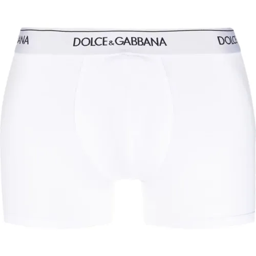 Weiße Unterwäsche mit 3,5 cm Absatz - Dolce & Gabbana - Modalova