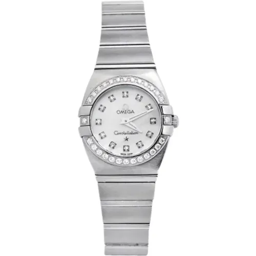 Pre-owned Watches, female, , Size: ONE SIZE Pre-owned Stainless Steel watches - Omega Vintage - Modalova