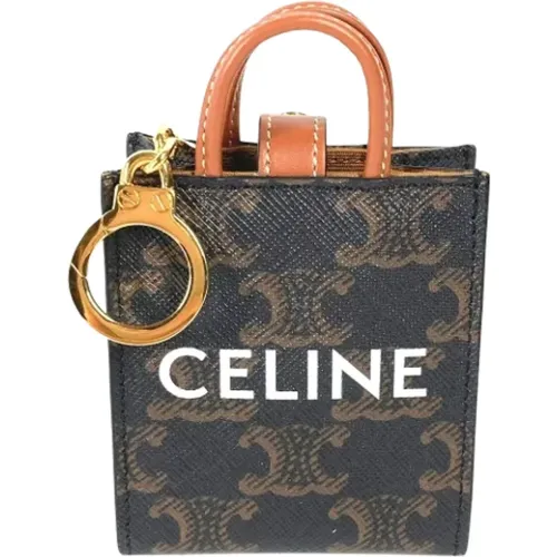 Pre-owned Tote Bags, female, , Size: ONE SIZE Pre-owned Leather celine-bags - Celine Vintage - Modalova