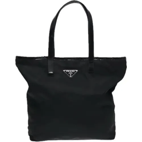 Pre-owned Tote Bags, female, , Size: ONE SIZE Pre-owned Fabric shoulder-bags - Prada Vintage - Modalova