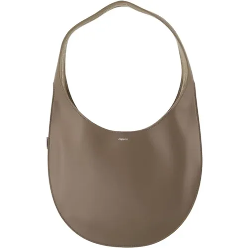 Shoulder Bags, female, , Size: ONE SIZE Leather Shoulder Bag with Swipe - Coperni - Modalova