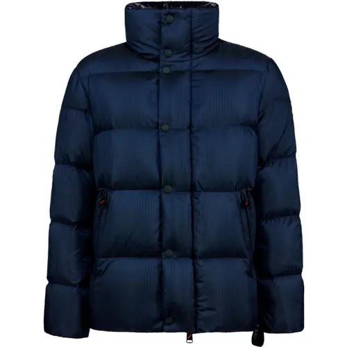 Graue Chamonix Kurze Daunenjacke , Herren, Größe: 2XL - Afterlabel - Modalova