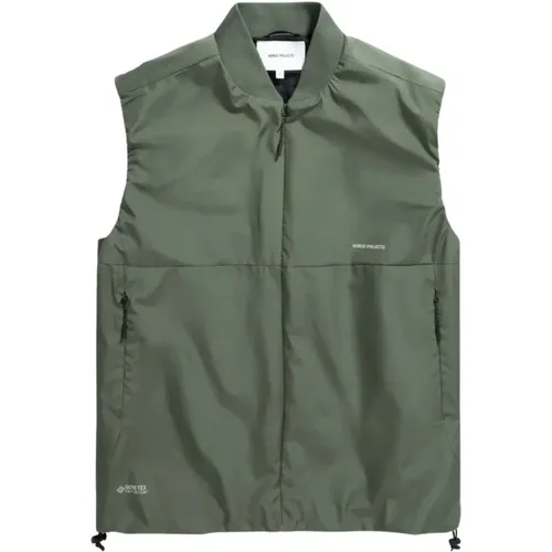 Vests, male, , Size: M Infinium Bomber Gilet Windproof Breathable - Norse Projects - Modalova