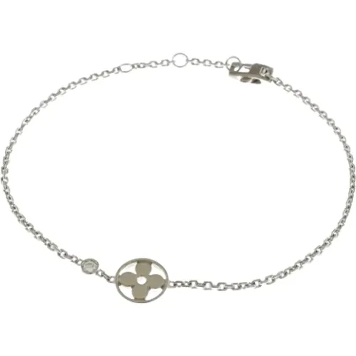 Pre-owned White Gold bracelets , female, Sizes: ONE SIZE - Louis Vuitton Vintage - Modalova