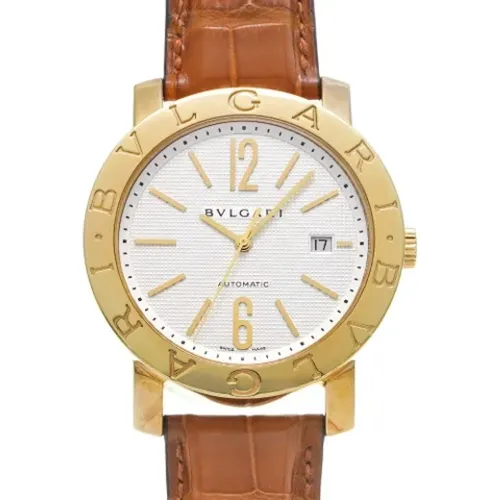 Pre-owned Watches, male, , Size: ONE SIZE Pre-owned Gold watches - Bvlgari Vintage - Modalova