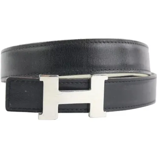 Pre-owned Belts, female, , Size: ONE SIZE Pre-owned Leather belts - Hermès Vintage - Modalova