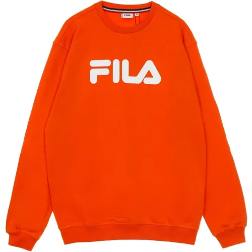 Sweatshirts, male, , Size: S Tigerlily Crew Neck Sweatshirt - Fila - Modalova