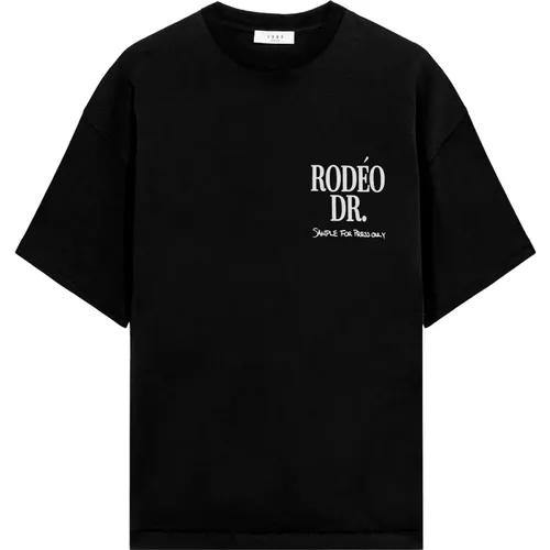 Kurzarm Rundhals T-Shirt , Herren, Größe: M - 1989 STUDIO - Modalova