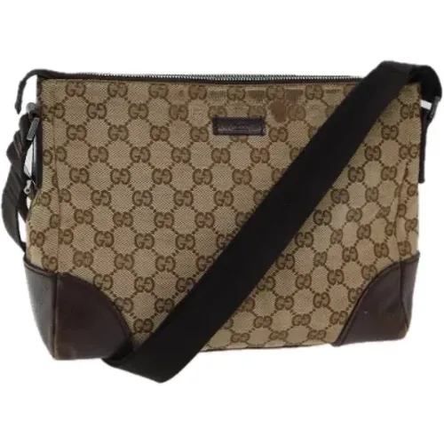 Pre-owned Canvas gucci-bags , female, Sizes: ONE SIZE - Gucci Vintage - Modalova