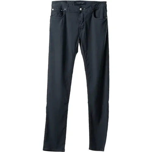 Slim-fit Jeans , male, Sizes: 6XL - Hand Picked - Modalova