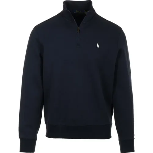 Blaue Pullover , Herren, Größe: M - Ralph Lauren - Modalova