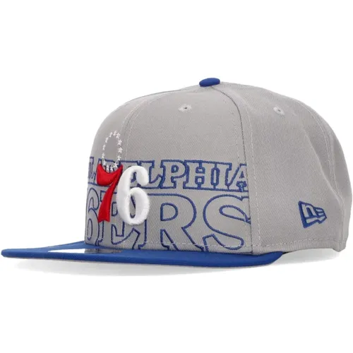 Caps, male, , Size: ONE SIZE NBA Draft 76ers Flat Brim Cap - new era - Modalova