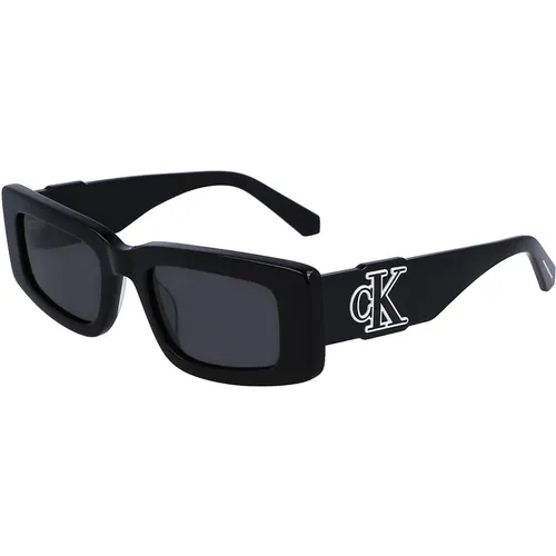 Schwarze Sonnenbrille Ckj23609S-001 - Calvin Klein - Modalova