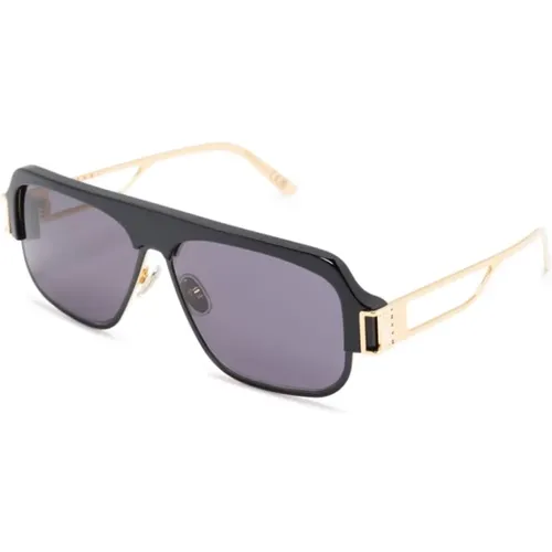Gold Sunglasses, Everyday Style , female, Sizes: 61 MM - Marni - Modalova