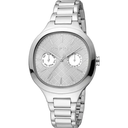Watches, female, , Size: ONE SIZE Womens Stainless Steel Analog Watch - Esprit - Modalova