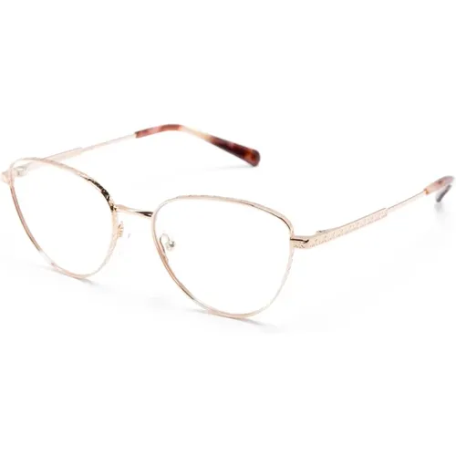 Goldene Optische Brille Stilvolles Must-Have , Damen, Größe: 53 MM - Michael Kors - Modalova