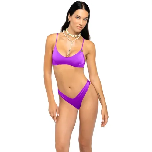 EthnicStyle Shiny Bikini Top & Bottom , Damen, Größe: M/L - 4Giveness - Modalova