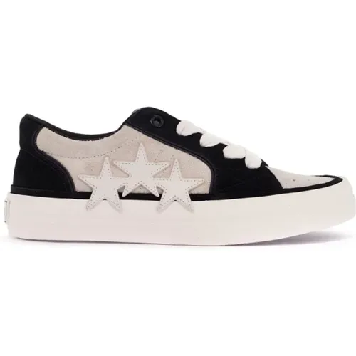 Suede Skate Sneakers with Leather Stars , male, Sizes: 8 UK - Amiri - Modalova