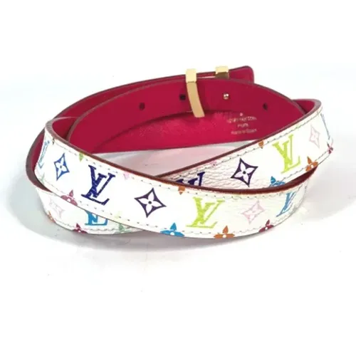 Pre-owned Fabric belts , female, Sizes: ONE SIZE - Louis Vuitton Vintage - Modalova