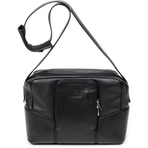 Pre-owned Cross Body Bags, female, , Size: ONE SIZE Pre-owned Leather shoulder-bags - Loewe Pre-owned - Modalova