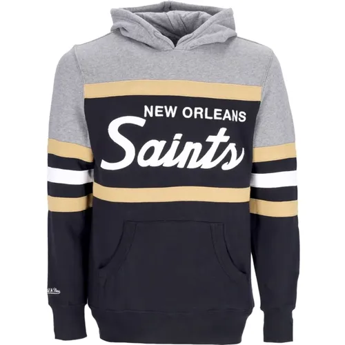 Hoodies, male, , Size: M NFL Headcoach Hoodie - Mitchell & Ness - Modalova