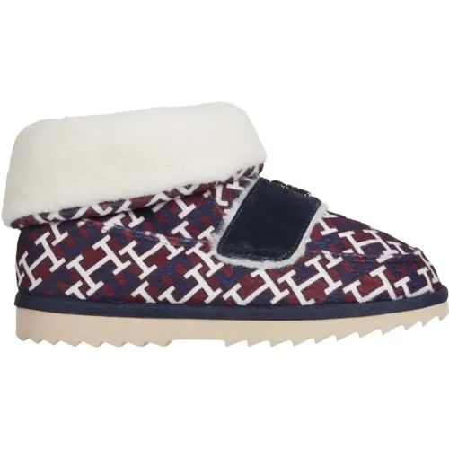 Gram of boat slippers , female, Sizes: 7 UK, 6 UK, 4 UK, 3 UK - Tommy Hilfiger - Modalova