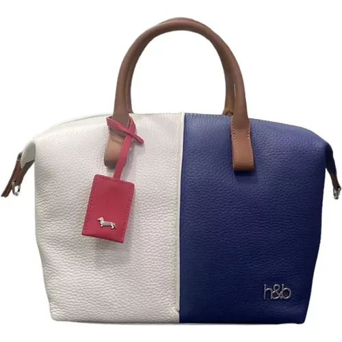 Forever Shopping Bag White Leather , female, Sizes: ONE SIZE - Harmont & Blaine - Modalova