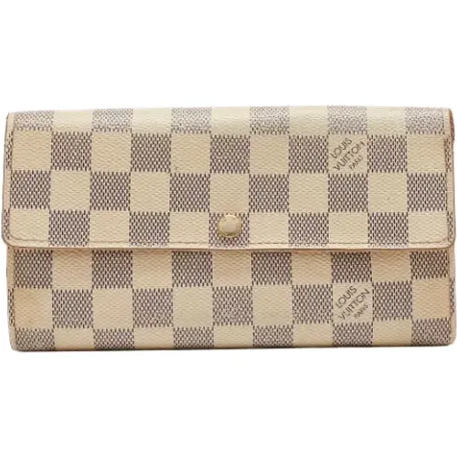 Pre-owned Leather wallets , female, Sizes: ONE SIZE - Louis Vuitton Vintage - Modalova