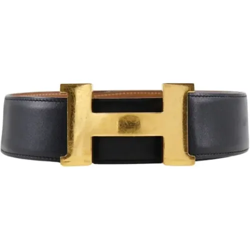 Pre-owned Belts, female, , Size: ONE SIZE Pre-owned Leather belts - Hermès Vintage - Modalova