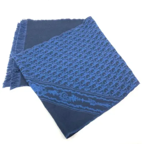 Pre-owned Scarves, female, , Size: ONE SIZE Pre-owned Fabric scarves - Dior Vintage - Modalova