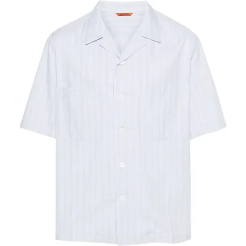 Blue Sky Shirt , male, Sizes: XL, L, 2XL, M - Barena Venezia - Modalova
