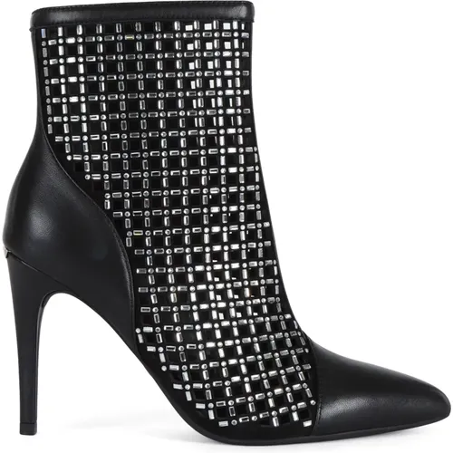 Leather Vickie 154 Boot , female, Sizes: 8 UK, 4 UK, 3 UK, 5 UK, 7 UK, 6 UK - Liu Jo - Modalova