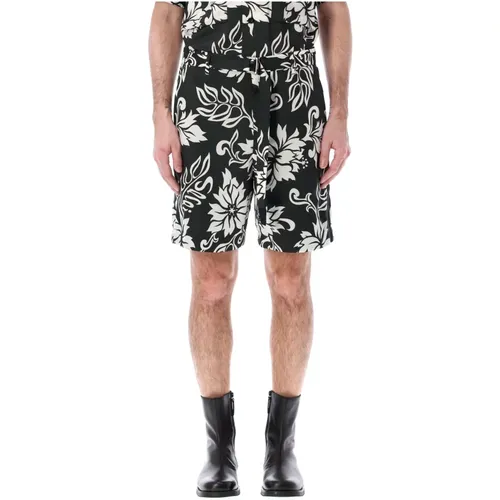 Blumenmuster Shorts , Herren, Größe: L - Sacai - Modalova