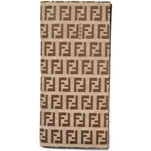 Pre-owned Wallets, female, , Size: ONE SIZE Pre-owned Leather wallets - Fendi Vintage - Modalova