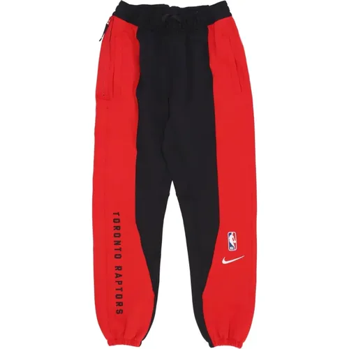 Sweatpants, male, , Size: L NBA Dri-fit Showtime Tracksuit Pants - Nike - Modalova