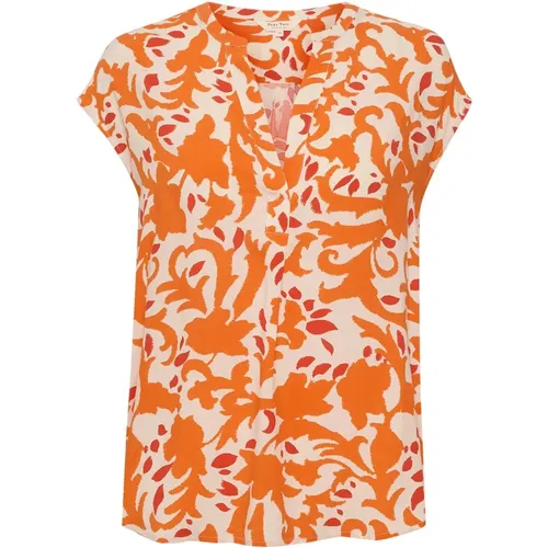 Mandarin Ornament Bluse - Part Two - Modalova